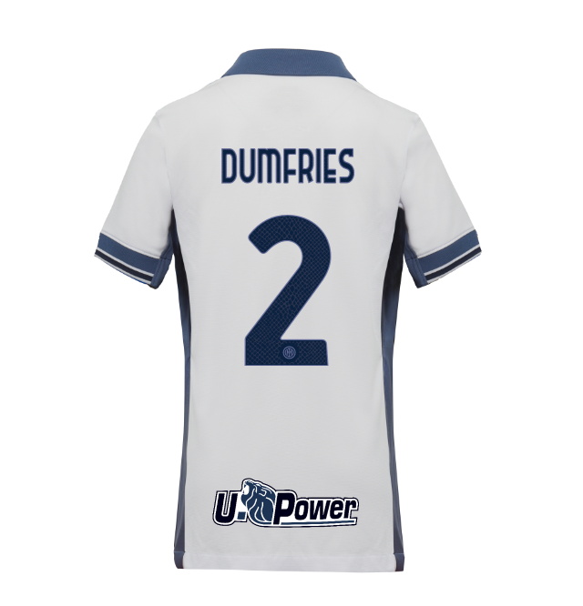 Explore im nike kids away stadium jersey 202425 – 2 denzel dumfries Inter Kits Collection | Top Fan Gear