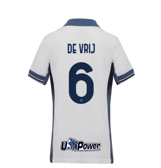 Explore im nike kids away stadium jersey 202425 – 6 stefan de vrij Inter Kits Collection | Top Fan Gear