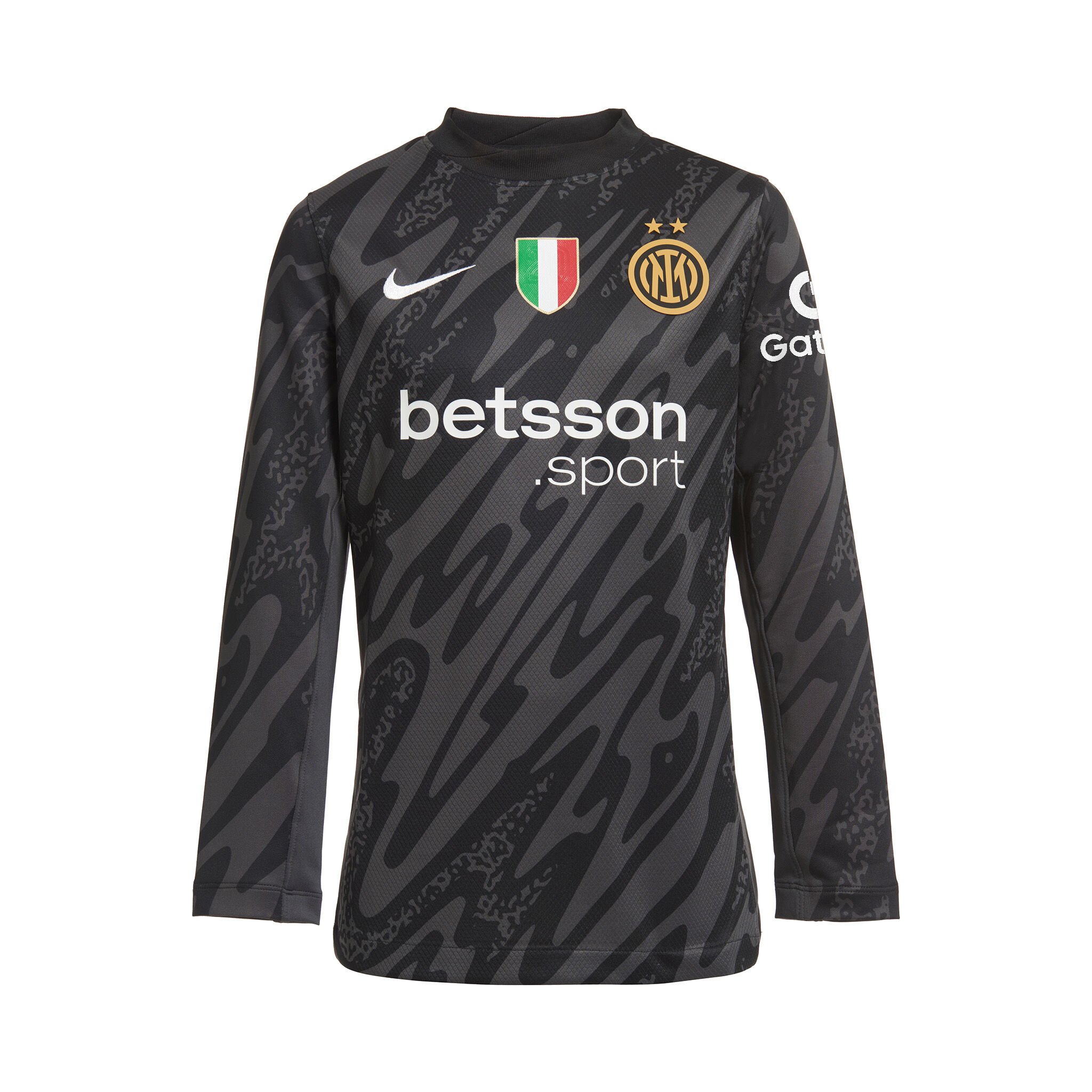 Explore im nike kids goalkeeper home kit shirt 202425 with custom printing Inter Kits Collection | Top Fan Gear