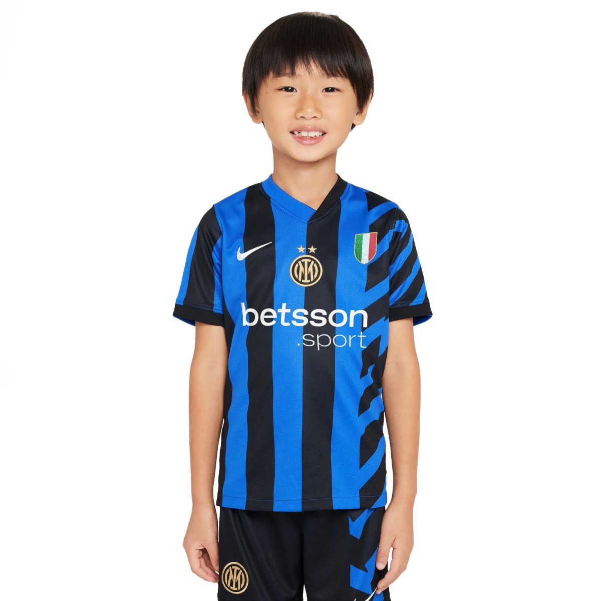 Explore im nike kids minikit home 202425 with custom printing Inter Kits Collection | Top Fan Gear