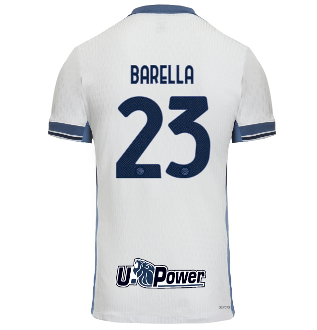 Explore im nike men8217s away match jersey 202425 – 23 nicolò barella Inter Kits Collection | Top Fan Gear