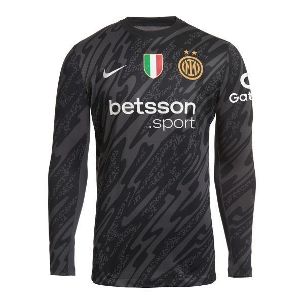 Explore im nike mens goalkeeper home kit shirt 202425 with custom printing Inter Kits Collection | Top Fan Gear