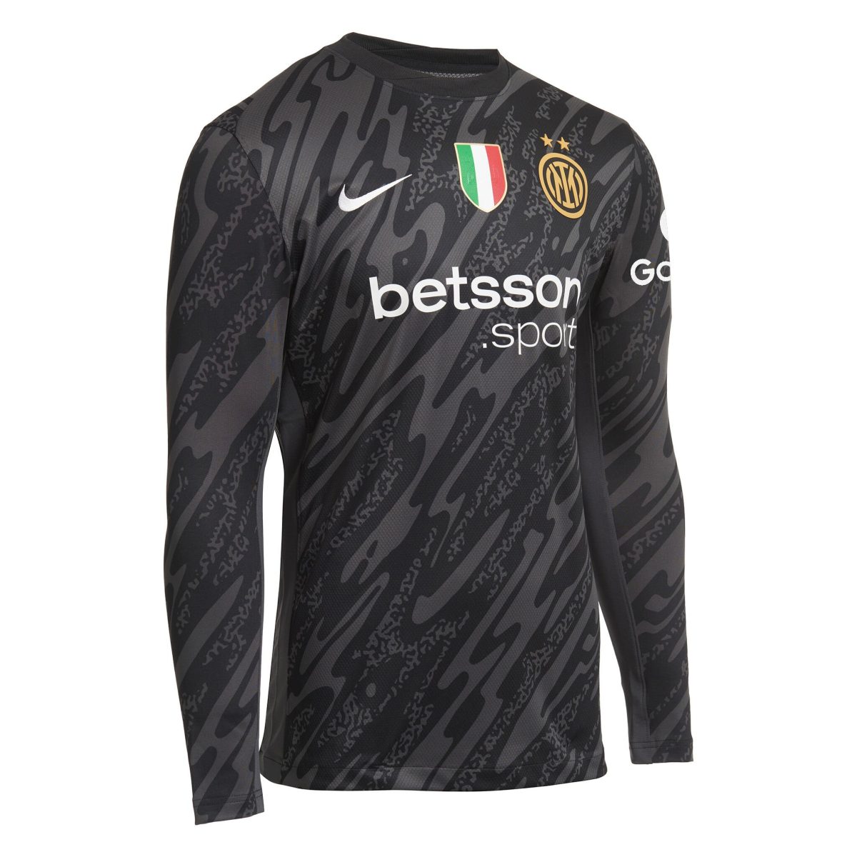 Explore im nike mens goalkeeper home kit shirt 202425 with custom printing Inter Kits Collection | Top Fan Gear