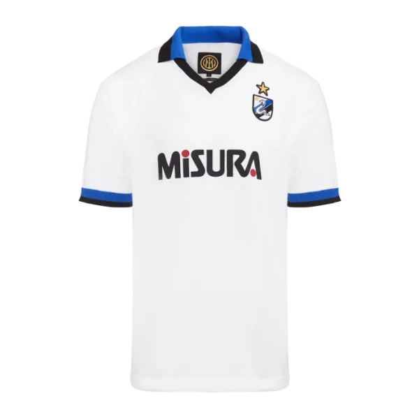 Explore inter 198687 away retro jersey Inter Kits Collection | Top Fan Gear