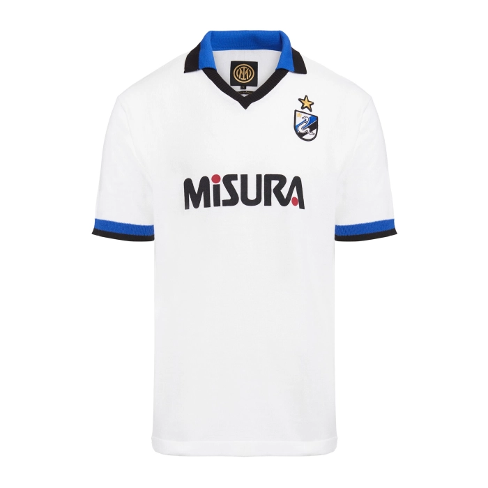 Explore inter 198687 away retro jersey Inter Kits Collection | Top Fan Gear