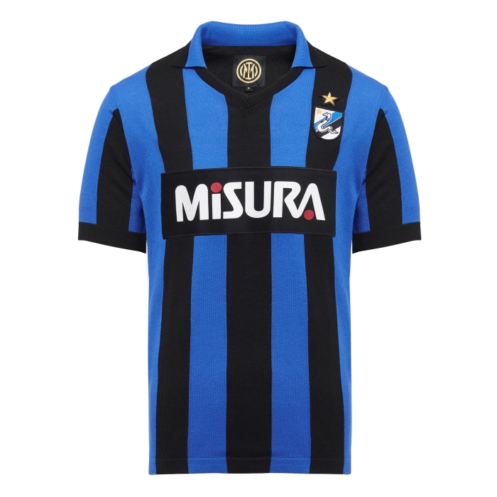 Explore inter 198687 home retro jersey Inter Kits Collection | Top Fan Gear