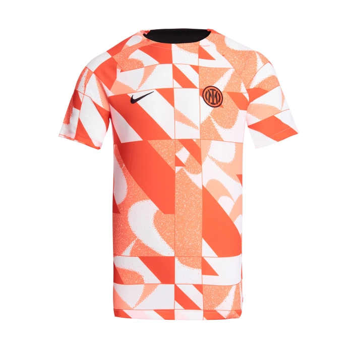 Explore inter 202324 holiday prematch top – kids Inter Kits Collection | Top Fan Gear