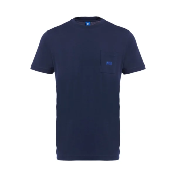 Explore inter blue navy everyday pocket tee Inter Kits Collection | Top Fan Gear
