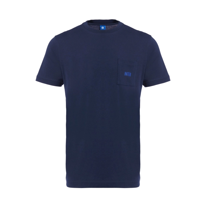 Explore inter blue navy everyday pocket tee Inter Kits Collection | Top Fan Gear