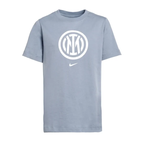 Explore inter grey spring crest t-shirt 202324 – kids Inter Kits Collection | Top Fan Gear