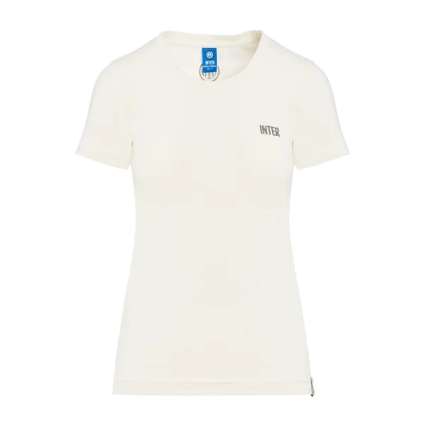 Explore inter off-white everyday stretch tee – woman Inter Kits Collection | Top Fan Gear