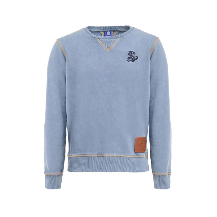 Explore inter stone wash denim sweatshirt – kids Inter Kits Collection | Top Fan Gear