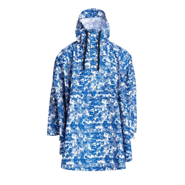 Explore inter white allover pattern poncho Inter Kits Collection | Top Fan Gear