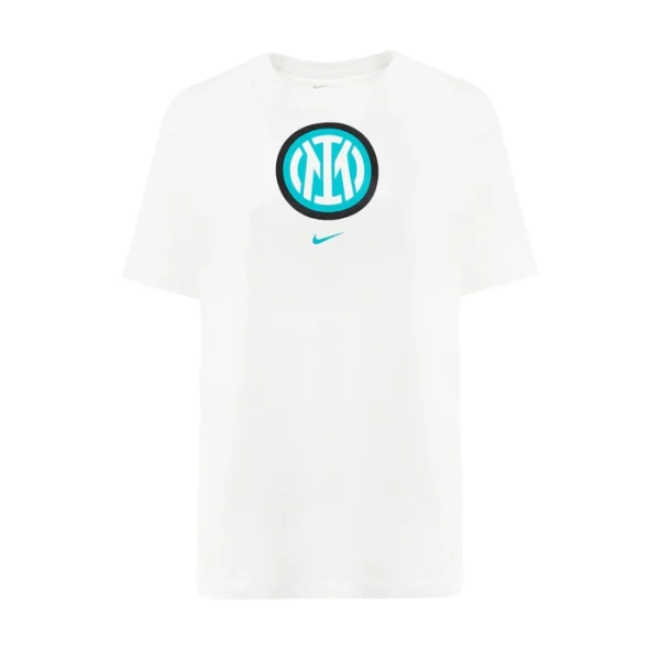 Explore inter white crest t-shirt 202223 – woman Inter Kits Collection | Top Fan Gear