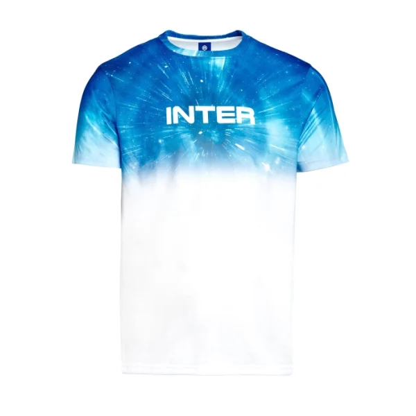 Explore inter white galaxy fading tee Inter Kits Collection | Top Fan Gear